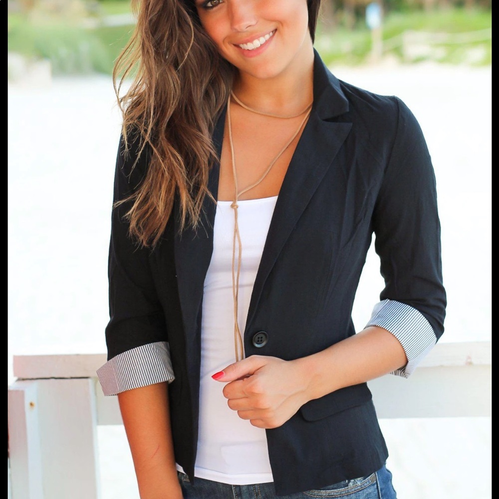 Black blazer